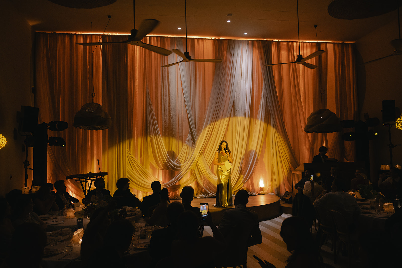 ELENA & MO wedding reception at six senses ibiza