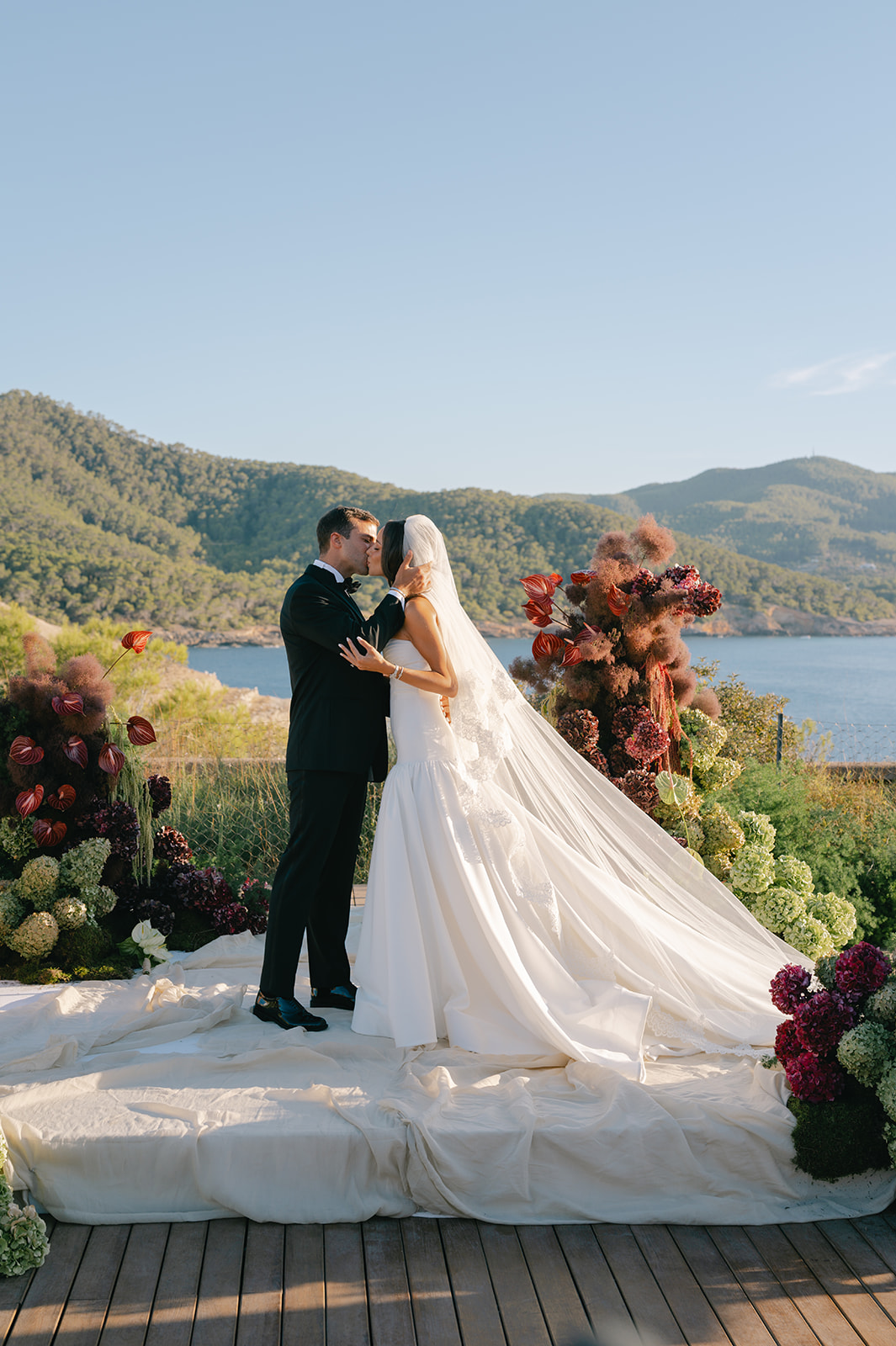 elena and mo ceremony at six senses ibiza